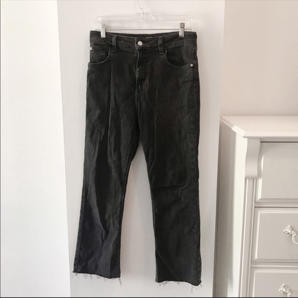 BDG kick flare high rised crop jeans